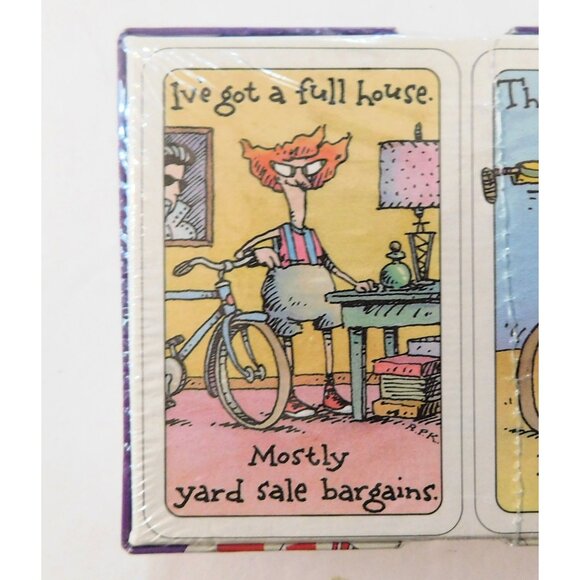 Shoebox Greetings Double-Deck Playing Cards The Lundquists Jumbo Index - Picture 3 of 4